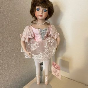 Vintage Collectible Memories Porcelain Doll Limited Edition Gabrielle
